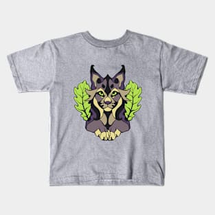 Lavender Lynx Kids T-Shirt